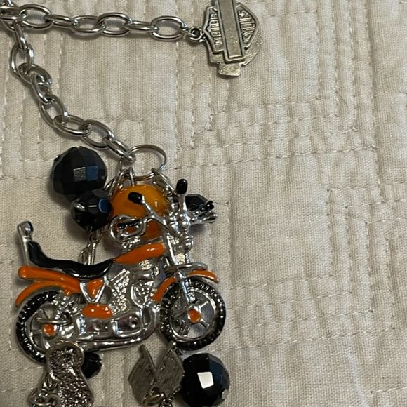Harley-Davidson inspired Statement Necklace - Picture 2 of 6